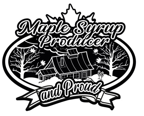 Maple syrup producer and proud sticker 🎗